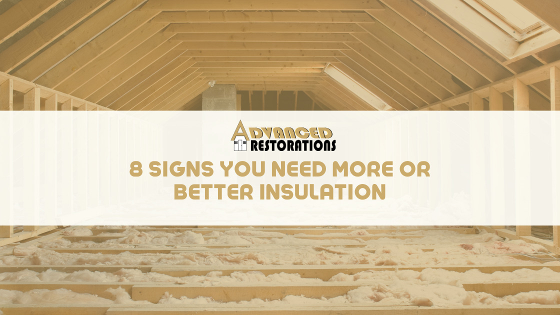 Winter Insulation Advanced Restorations Blog Cover