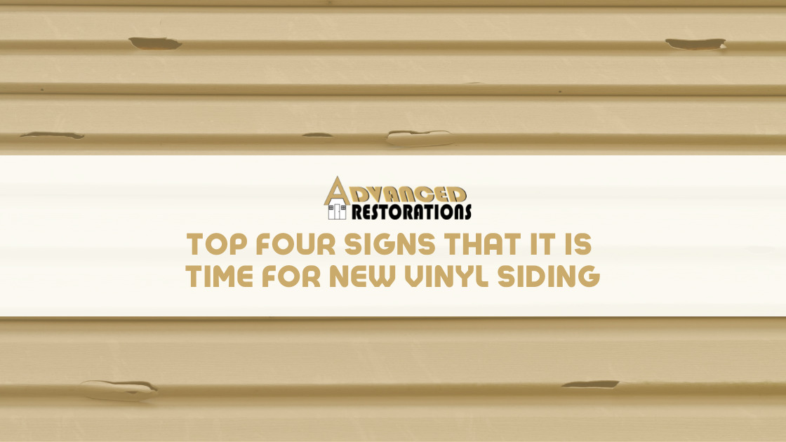 Top Four Signs that it is Time for New Vinyl Siding