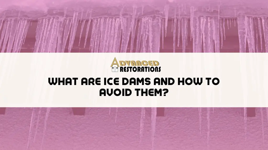 What are ice dams and how to avoid them