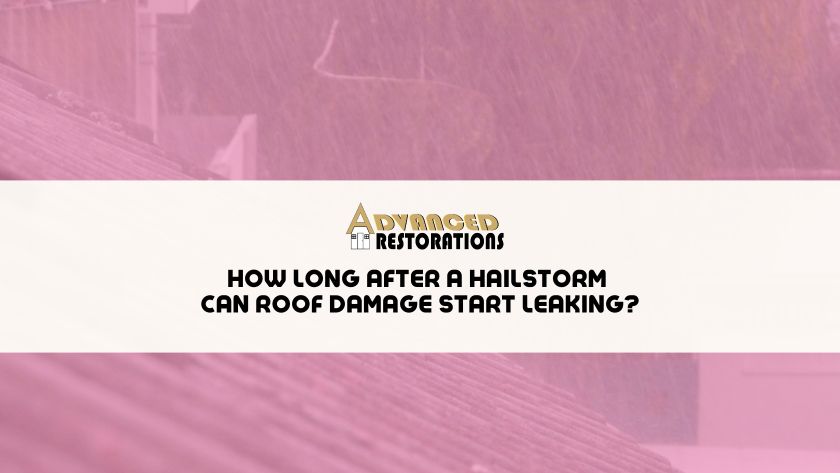 The Pink Shirt Roofers 13 Featured image for “How Long After a Hailstorm Can Roof Damage Start Leaking?”