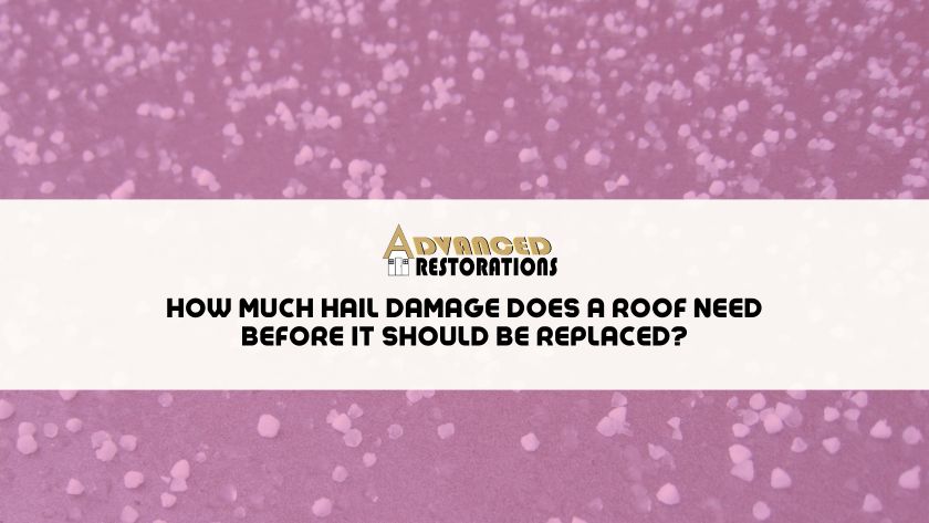 The Pink Shirt Roofers 15 Featured image for “How Much Hail Damage Does a Roof Need Before It Should Be Replaced?”